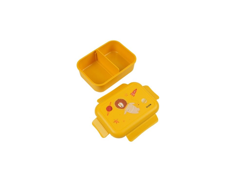 Trixie Lunch Box with Clips Spaceman Mr. Lion, Φαγητοδοχείο με Χώρισμα, 1τμχ