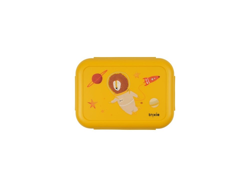 Trixie Lunch Box with Clips Spaceman Mr. Lion, Φαγητοδοχείο με Χώρισμα, 1τμχ