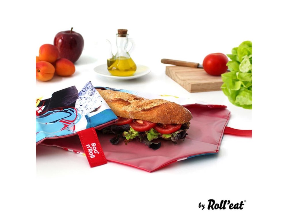 Boc N Roll Sandwich Wrap Skate, Θήκη μεταφοράς τροφίμων με στυλ, 1τμχ