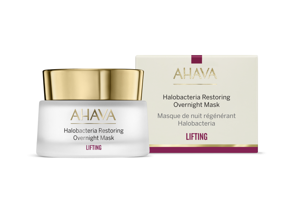 Ahava Halobacteria Restoring Overnight Mask, Αντιγηραντικη Μάσκα Προσώπου, 50ml