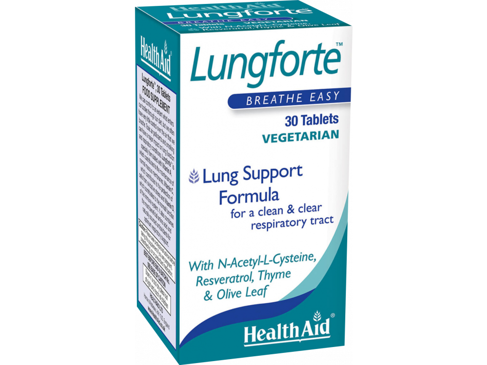 Health Aid Lungforte 30tabs