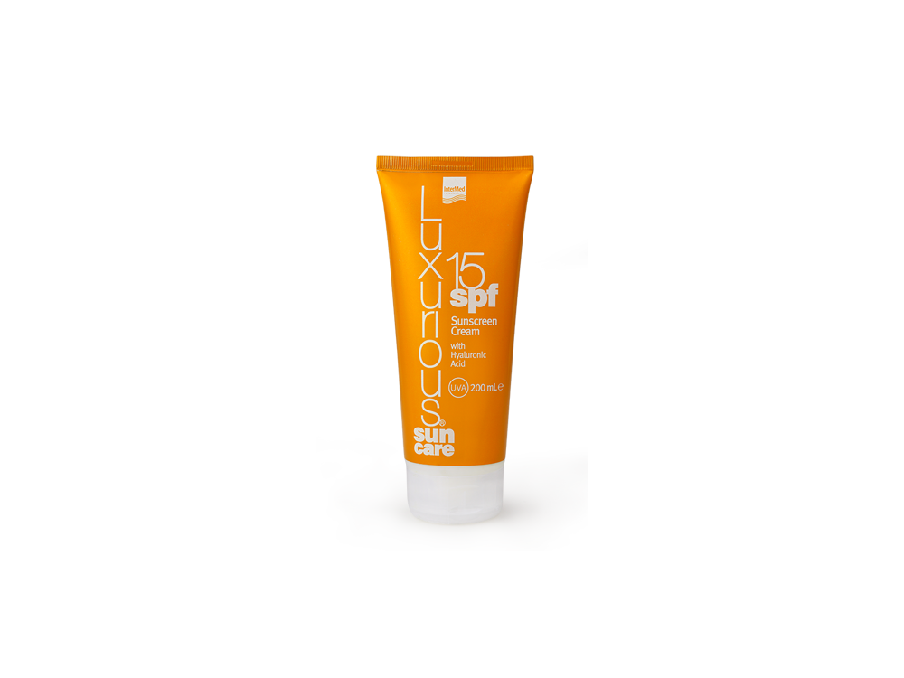 InterMed Luxurious Sun Care Body Cream SPF15, Αντηλιακό Σώματος, 200ml
