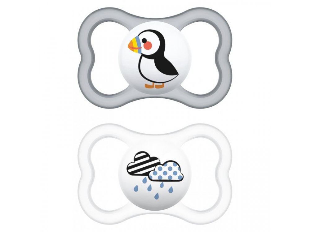 Mam Supreme, Πιπίλα Σιλικόνης 6-16m, 2τεμ