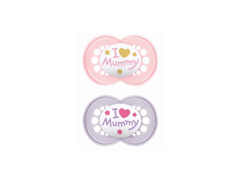 Mam Original Night, Ορθοδοντική Πιπίλα Σιλικόνης 16m+, 2τεμ