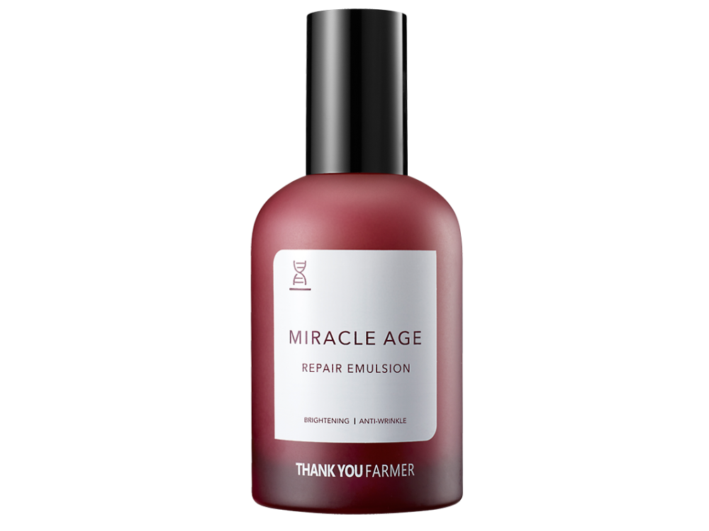 Thank You Farmer Miracle Age Repair Emulsion, Γαλάκτωμα Προσώπου για Θρέψη, 130ml
