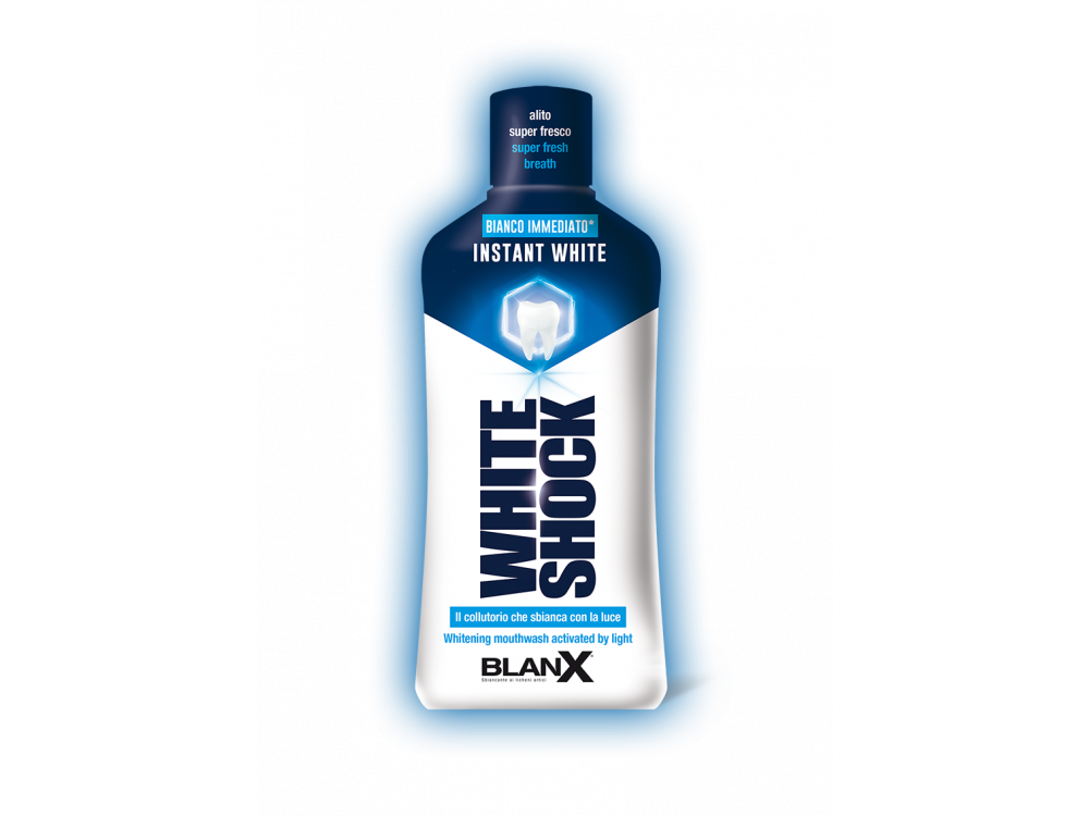 Blanx White Shock Mouthwash Στοματικό Διάλυμα, 500ml