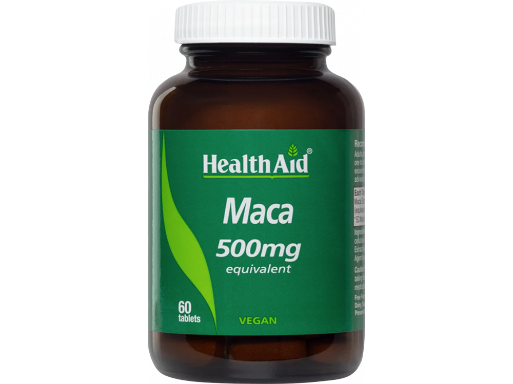 Health Aid Maca 500mg 60caps