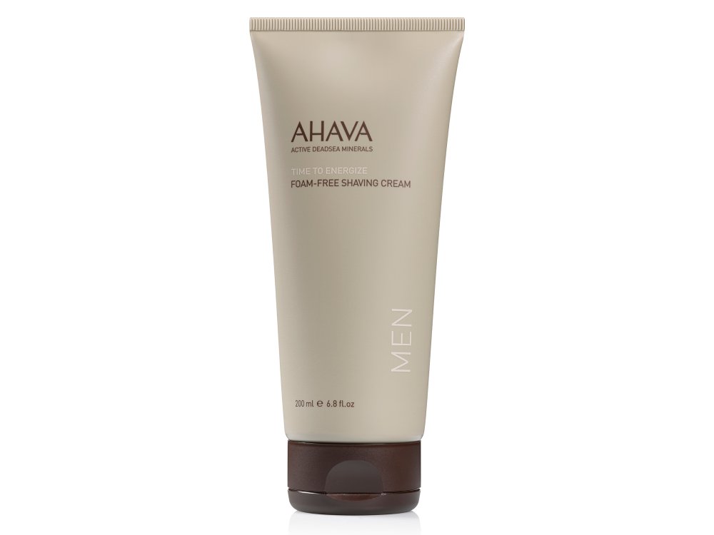 Ahava Men Time to Energize Foam-Free Shaving Cream, Κρέμα Ξυρίσματος, 200ml