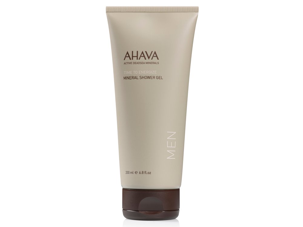 Ahava Men Care Mineral Shower Gel, Δροσιστικό Αφρόλουτρο Για Άνδρες, 200ml