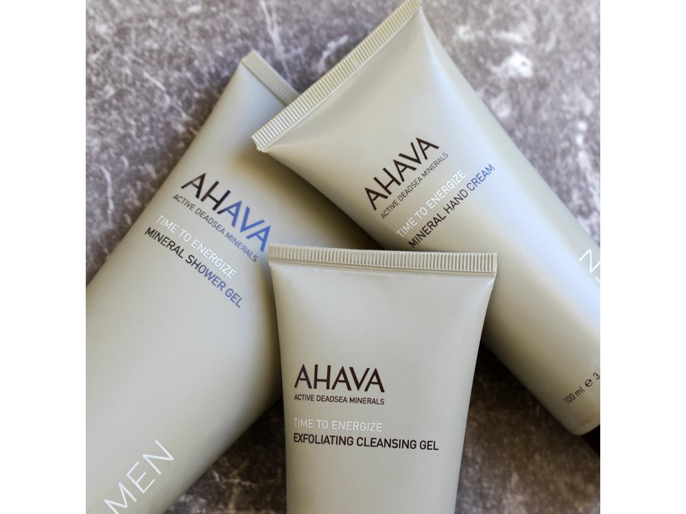 Ahava Men Care Mineral Shower Gel, Δροσιστικό Αφρόλουτρο Για Άνδρες, 200ml