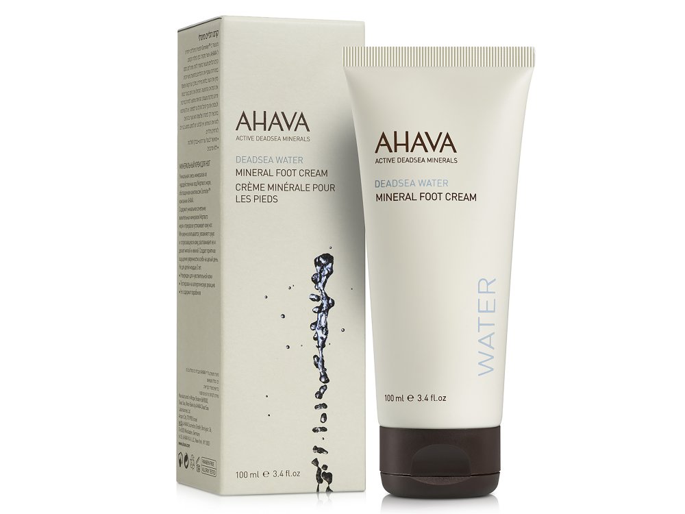 Ahava Dead Sea Water Mineral Foot Cream, Βελούδινη Κρέμα Ποδιών, 100ml
