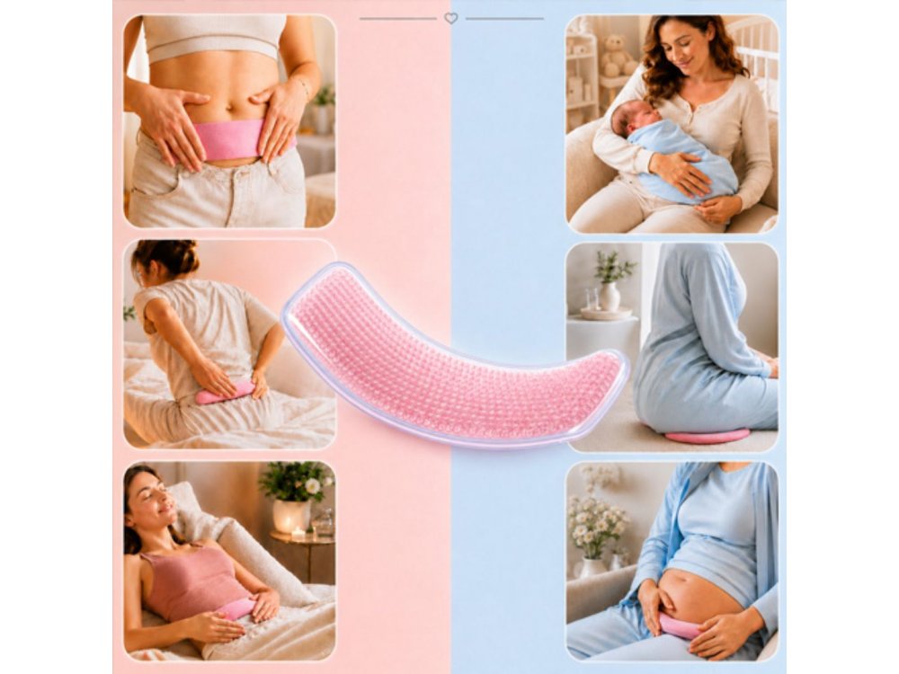 BabyOno Επαναχρησιμοποιούμενη Κομπρέσα Ευαίσθητης Περιοχής με Gel - Ζεστή & Κρύα, 1τμχ