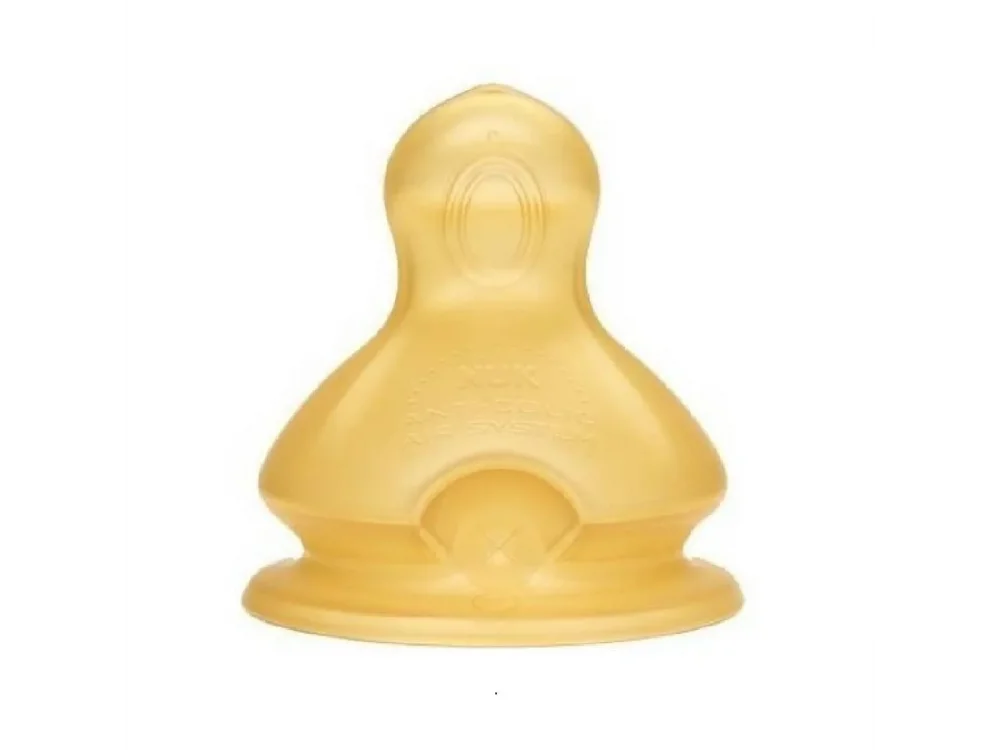 Nuk First Choice+ Θηλή Latex Large 6m+, 2τεμ