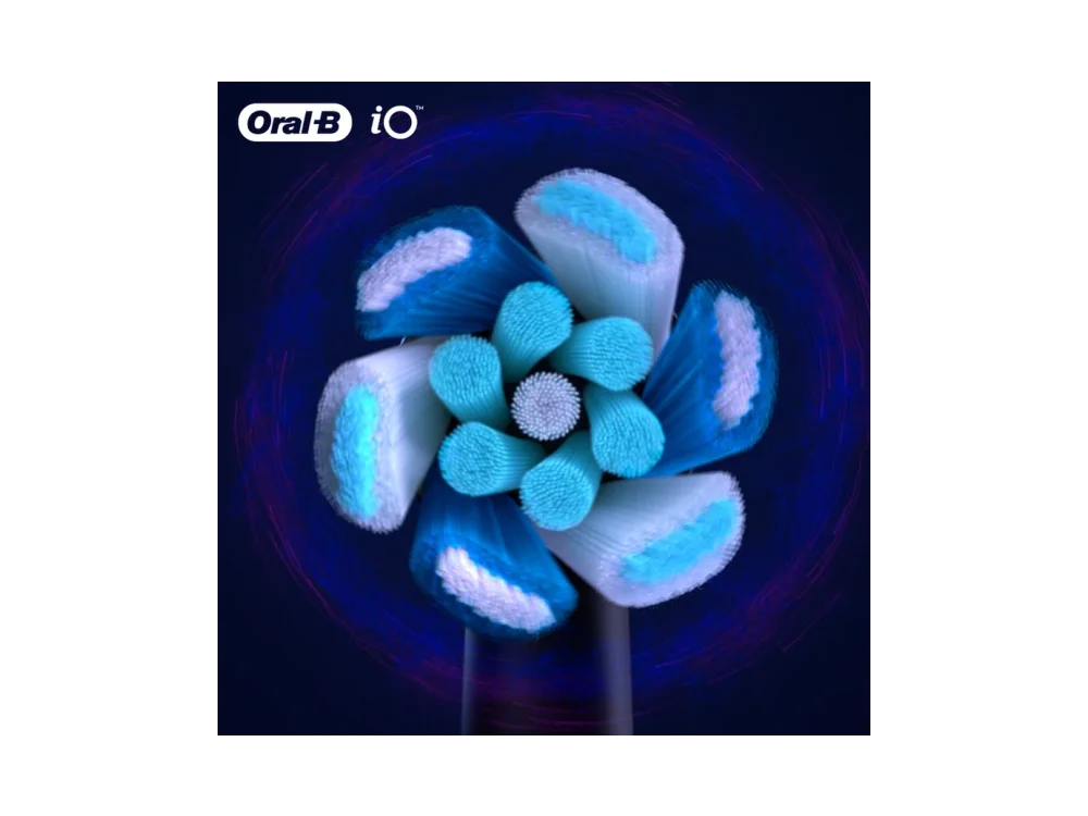 Oral-B iO Ultimate Clean, Ανταλλακτικές Κεφαλές Οδοντόβουρτσας Μαύρες, 4τμχ