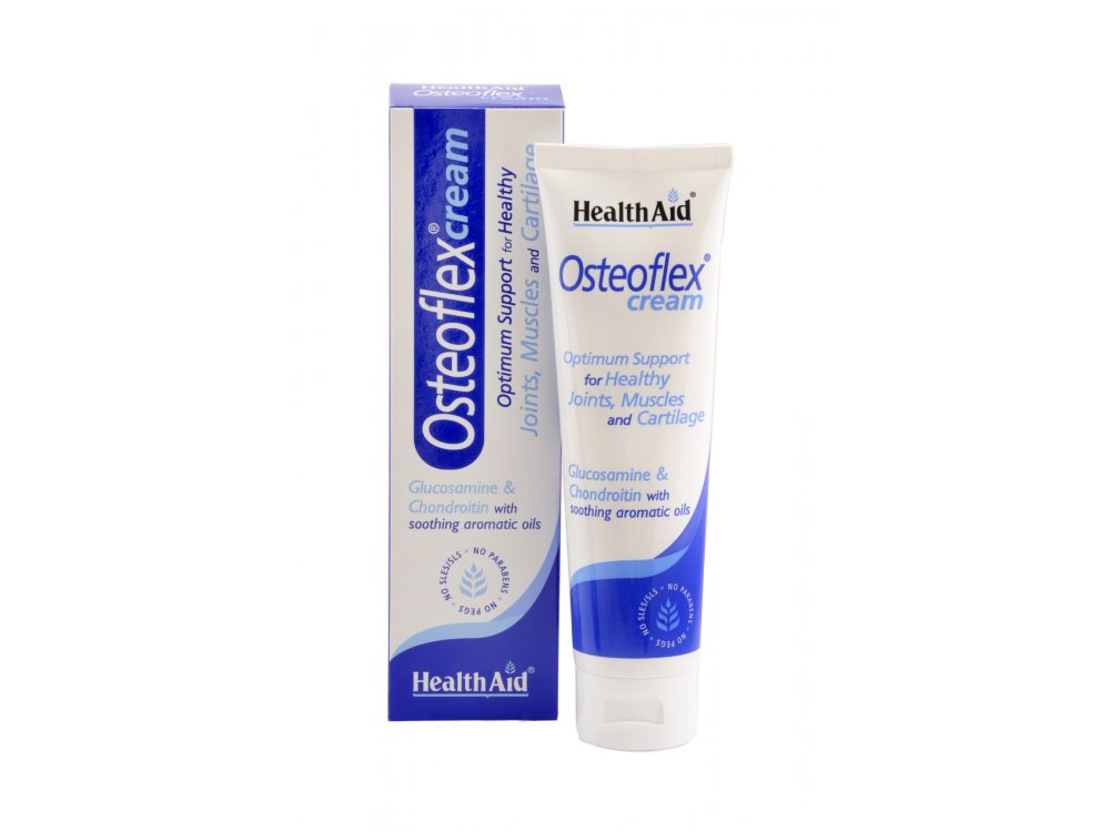 Health Aid Osteoflex Cream, για τον Πόνο τις Φλεγμονές & το Πρήξιμο των Αρθρώσεων, 100ml