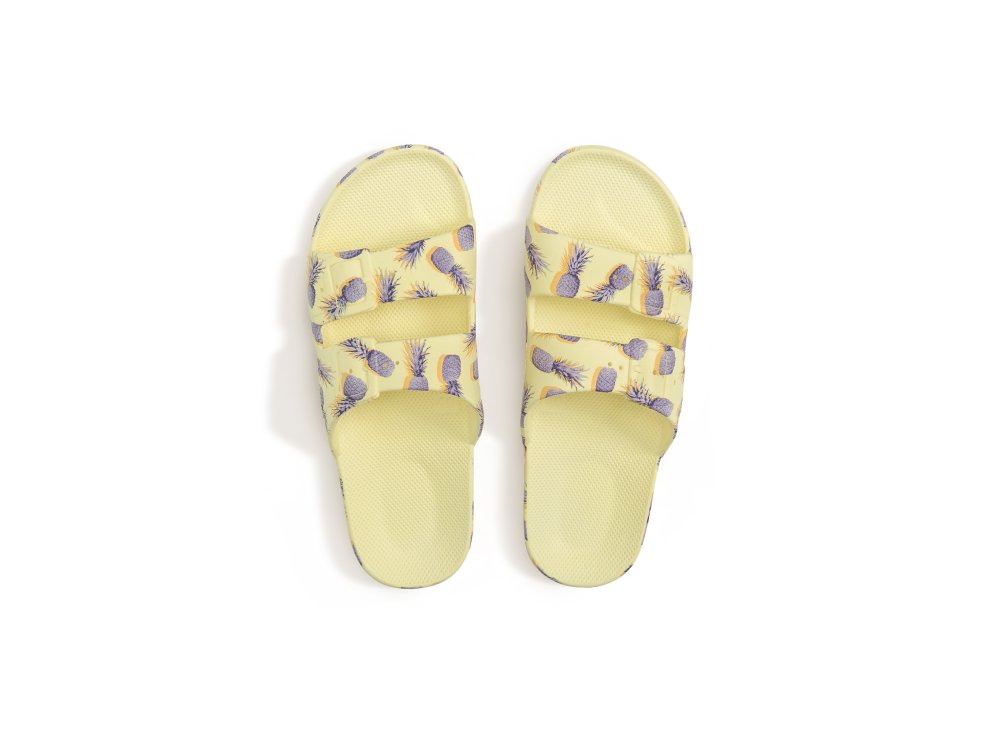 Freedomoses Γυναικεία Slide Σανδάλια, Pina Colada Sugar, No37-38