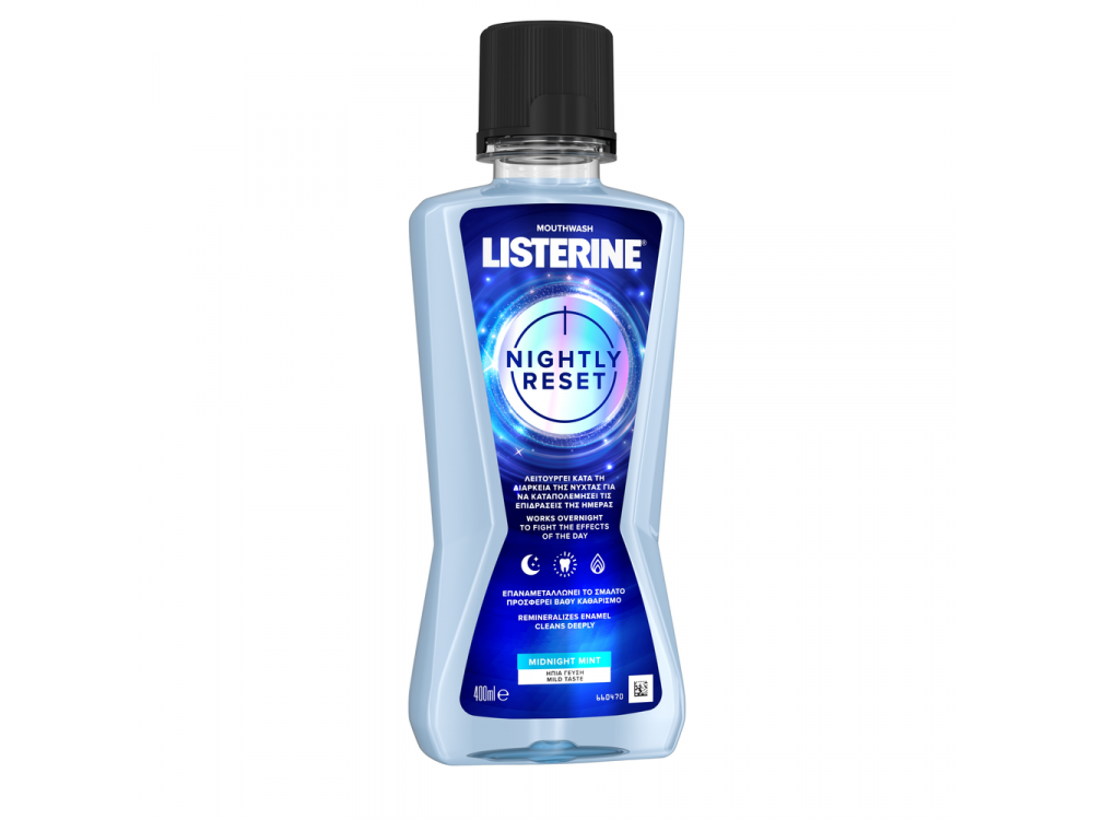 Listerine® Nightly Reset Στοματικό Διάλυμα 400 ml