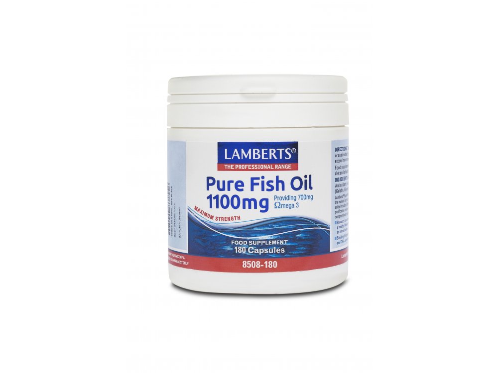Lamberts Pure Fish Oil 1100mg 180caps