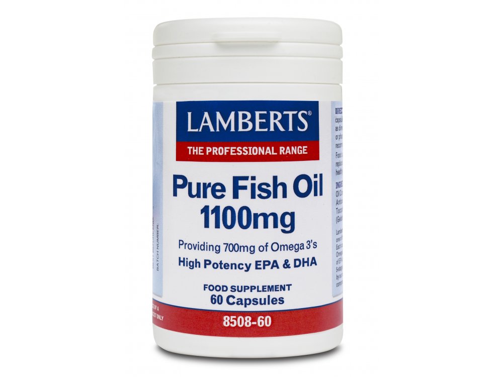 Lamberts Pure Fish Oil 1100mg 60caps
