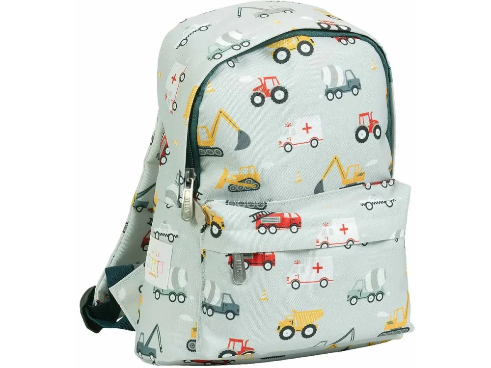 A Little Lovely Backpack Σακίδιο-Τσάντα Πλάτης, Vehicles, 23.5x30εκ.