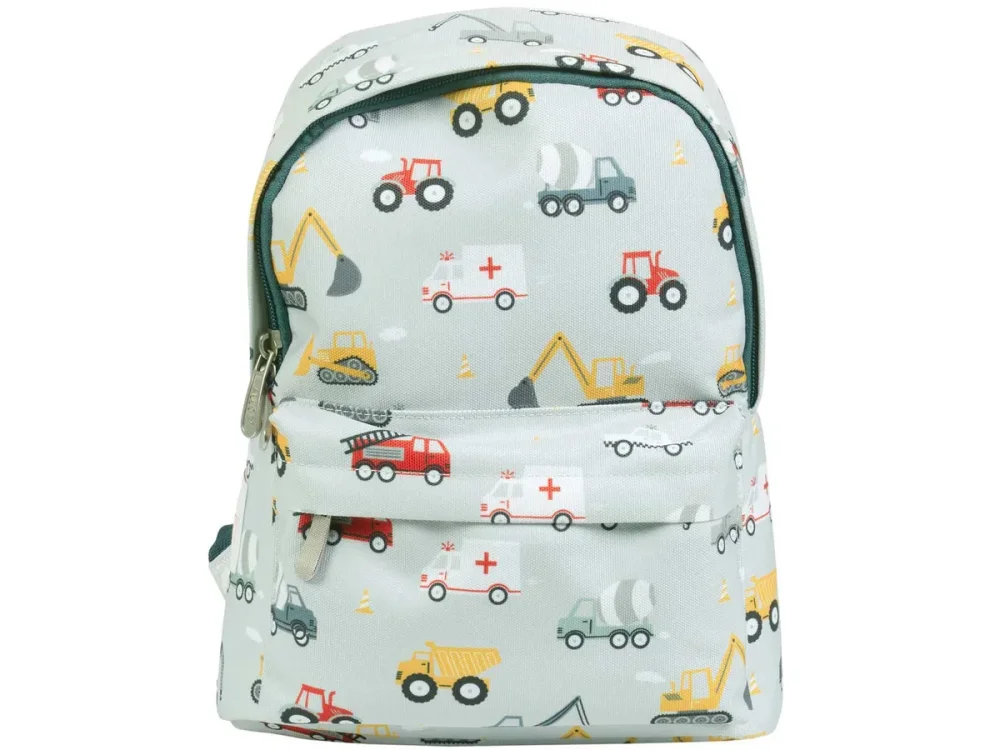 A Little Lovely Backpack Σακίδιο-Τσάντα Πλάτης, Vehicles, 23.5x30εκ.