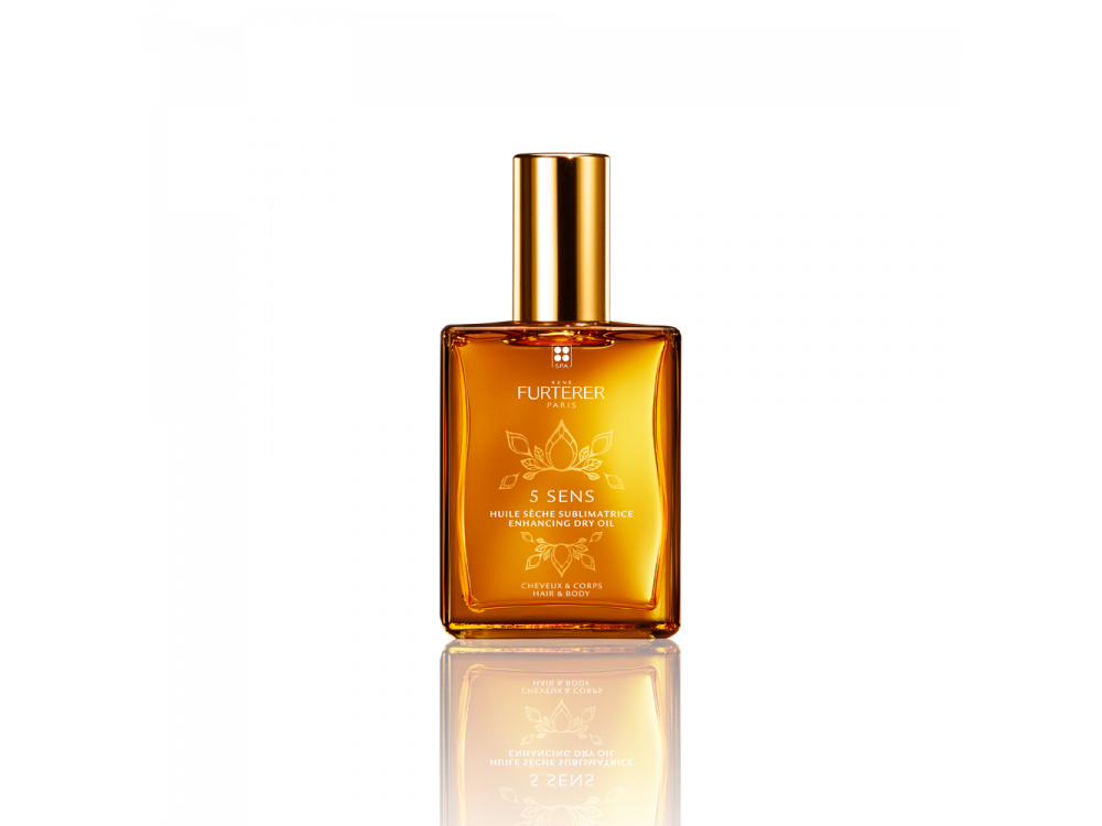 René Furterer 5 Sens Ξηρό Έλαιο Λάμψης για Μαλλιά και Σώμα 50ml