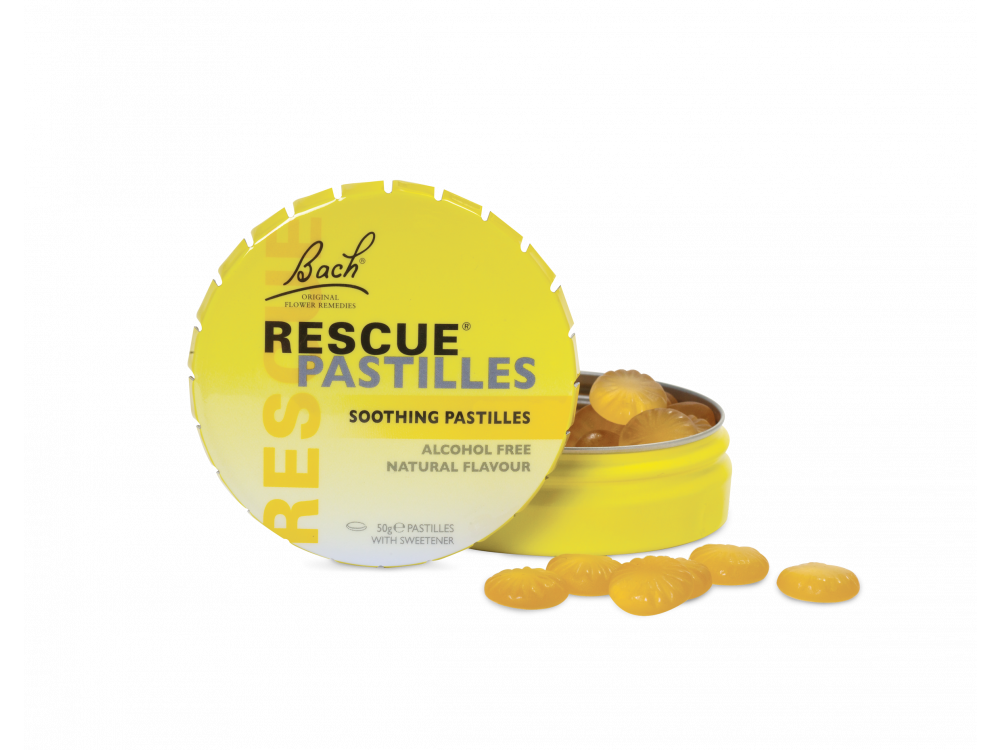 Power Health, Bach Rescue Pastilles Orange & Elderflower Flavour 50gr