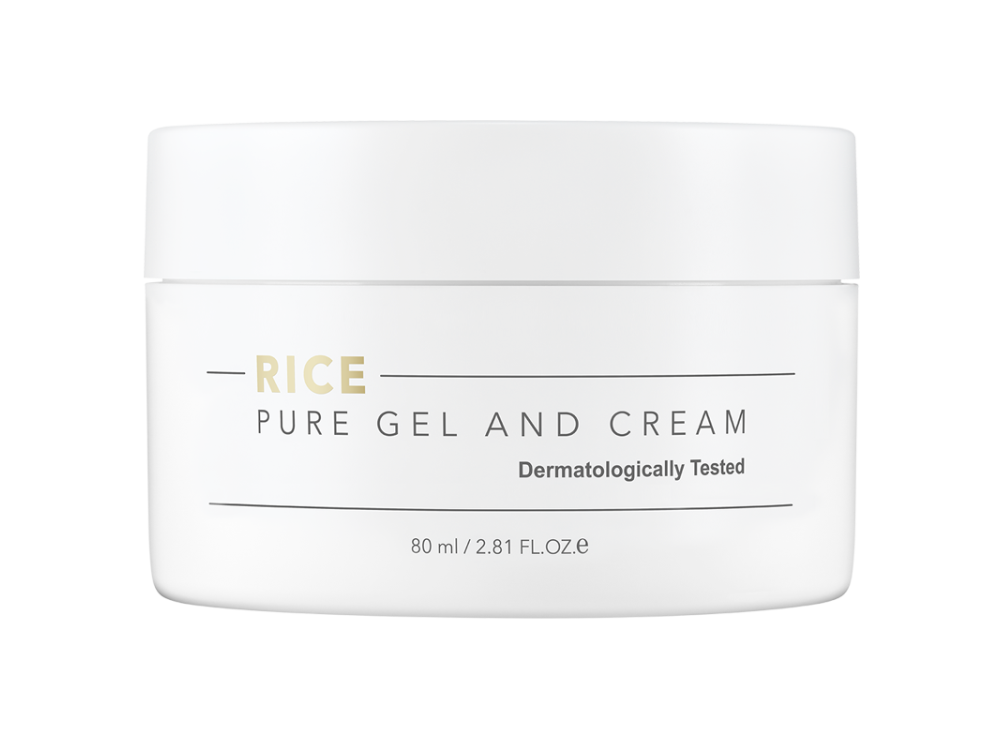 Thank You Farmer Rice Pure Gel & Cream, Θρεπτική Κρέμα Προσώπου, 80ml