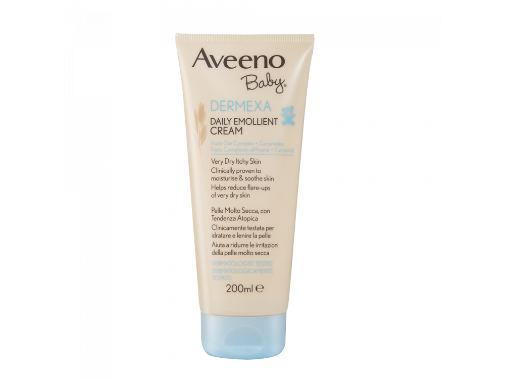 Aveeno® Baby Dermexa Daily Emollient Cream Καταπραϋντική Κρέμα Σώματος 200ml