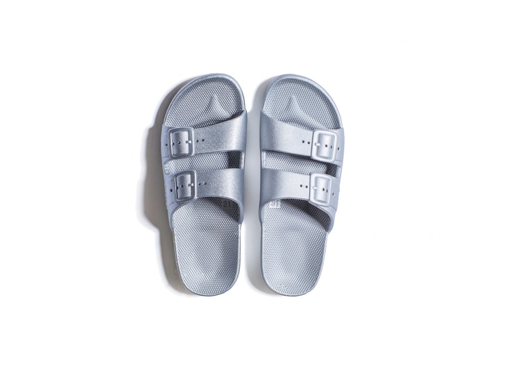 Freedomoses Γυναικεία Slide Σανδάλια, Silverado Fancy, No37-38