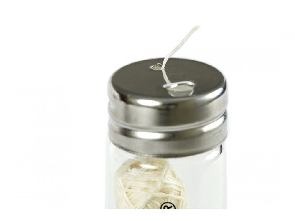 Boobam Silk Fiber Floss Glass Container 30m