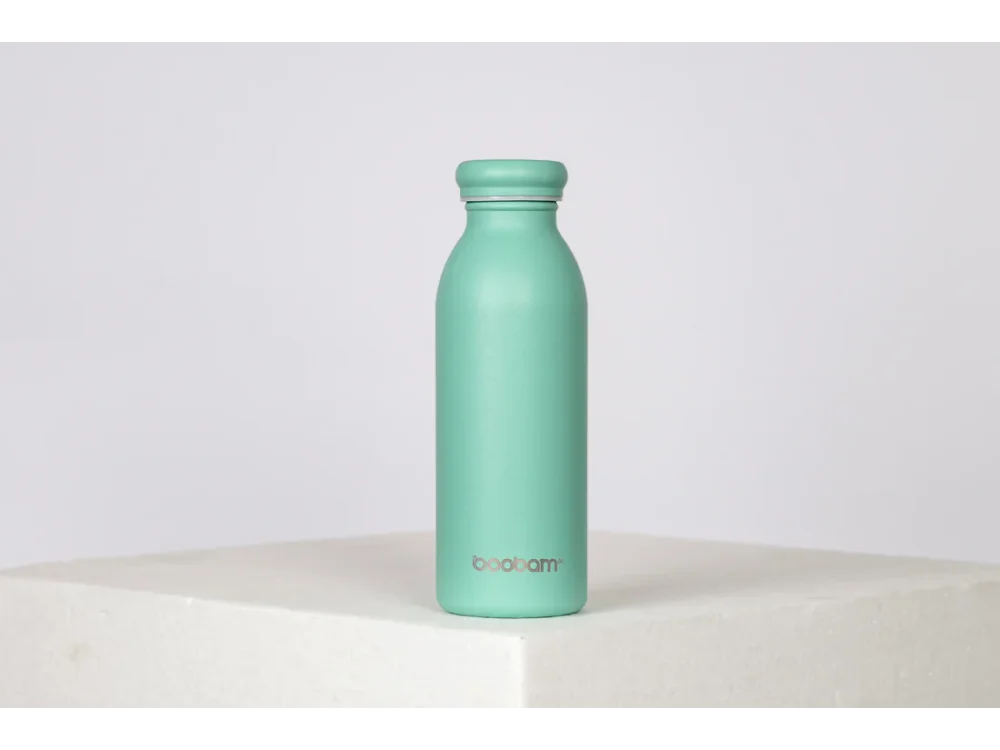 Boobam Bottle Lite Light Blue, Μπουκάλι Θερμός, 500ml