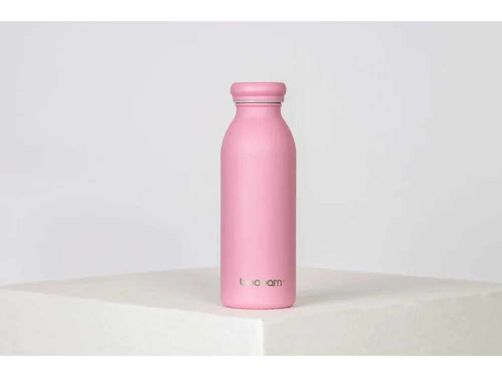 Boobam Bottle Lite Pink, Μπουκάλι Θερμός, 500ml