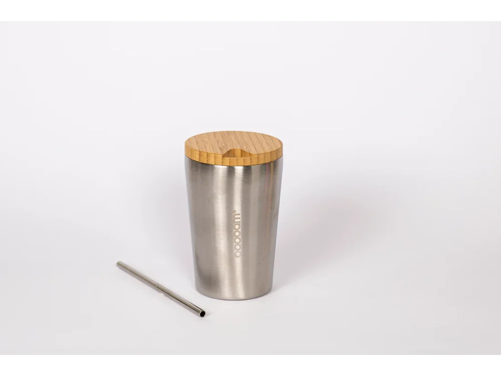 Boobam Cup Ποτήρι Θερμός Inox, 350ml