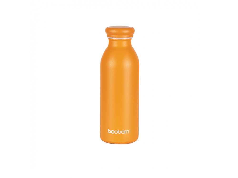 Boobam Bottle Lite Orange, Μπουκάλι Θερμός, 500ml