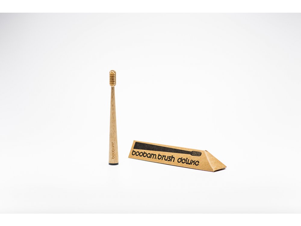 Boobam Brush Deluxe Kids, Black, Extra Soft, Οδοντόβουρτσα Παιδική