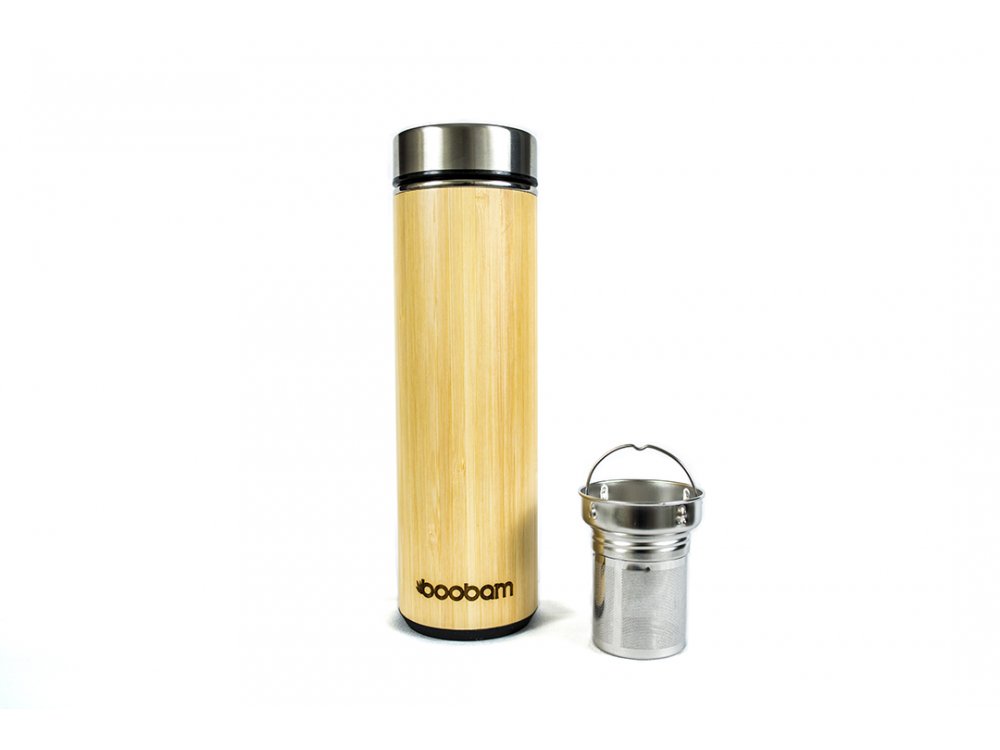 Boobam Tumbler Black, Μπουκάλι Θερμός για παρασκευή Ζεστών & κρύων ροφημάτων, 532ml