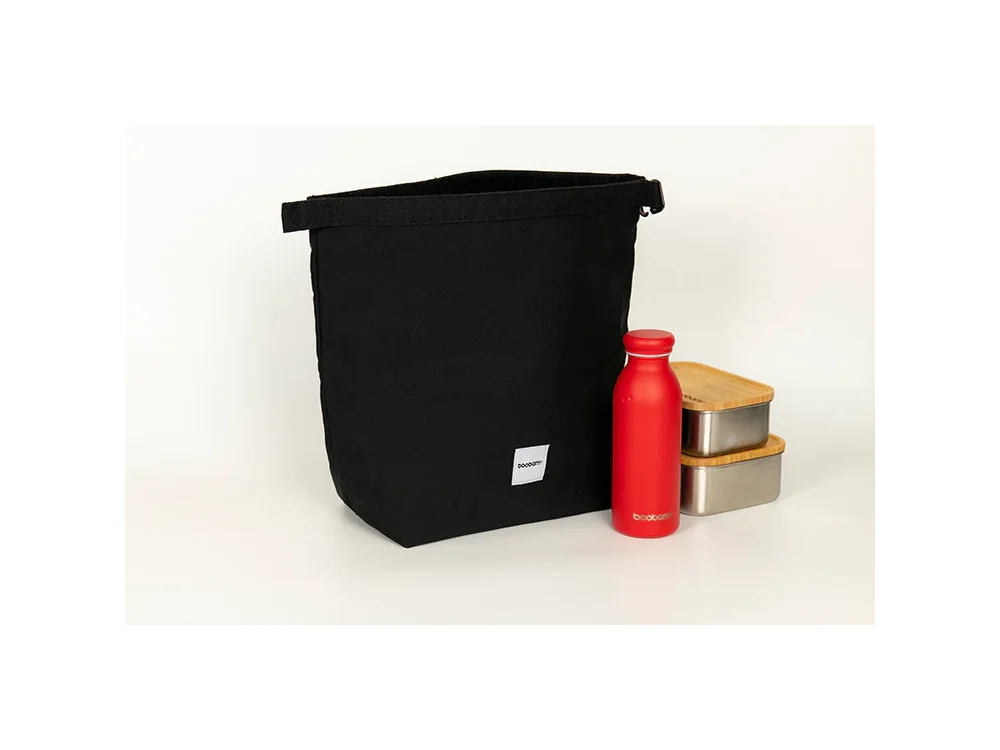Boobam 2.0 Lunchbag, Τσάντα Φαγητού, Shade Black