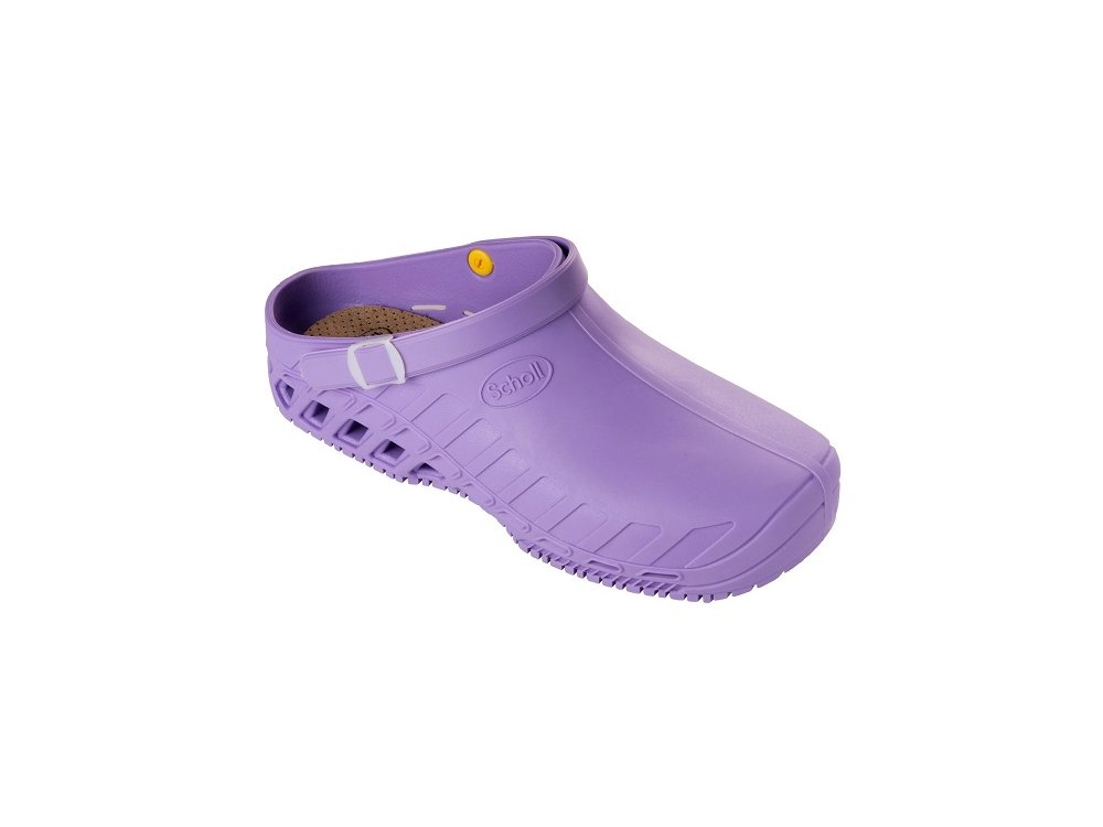 Scholl Clog Evo Unisex Ανατομικά Σαμπό Λιλά Νο.40