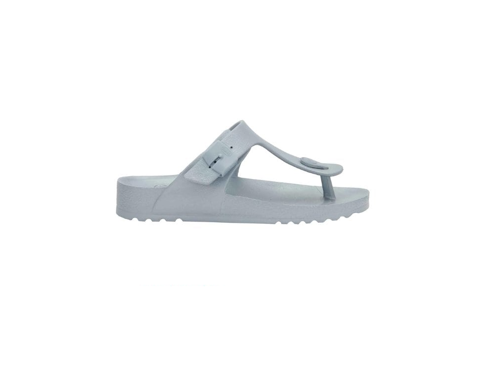 Scholl Bahia Flip- Flop Silver, Γυναικείο Ανατομικό Σανδάλι, Nο40