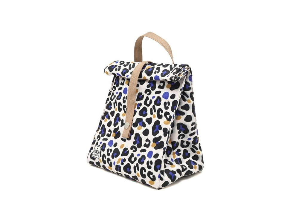 The Lunch Bags Original, Ισοθερμική Τσάντα Φαγητού (5Lit), Χρώμα White Leopard, 1τμχ