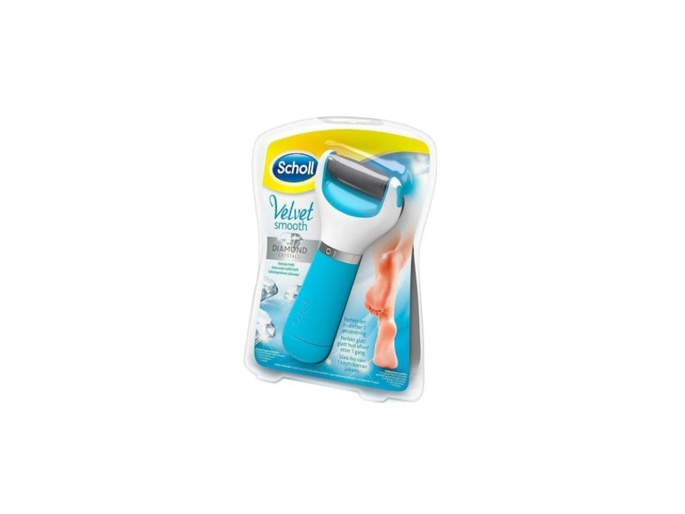 Scholl Velvet Smooth Promo (-10€) Ηλεκτρική Λίμα Ποδιών με Κρυστάλλους Διαμαντιών, 1τμχ