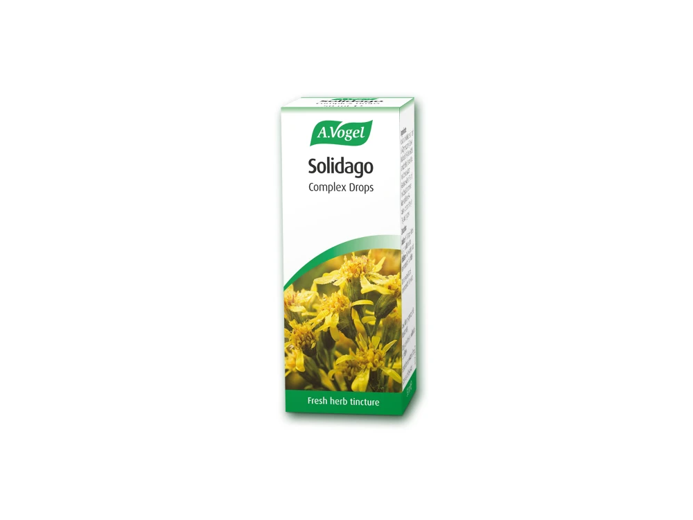 A. Vogel Solidago, Βάμμα με βάση το φρέσκο σολιντάγκο - Φυτικό ενισχυτικό του ουροποιητικού, 50ml
