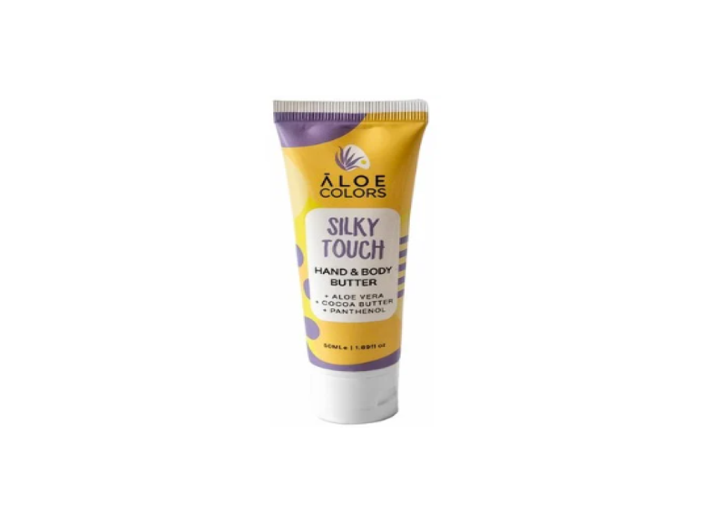 Aloe+Colors Silky Touch Hand & Body Butter, Γαλάκτωμα Σώματος, 50ml