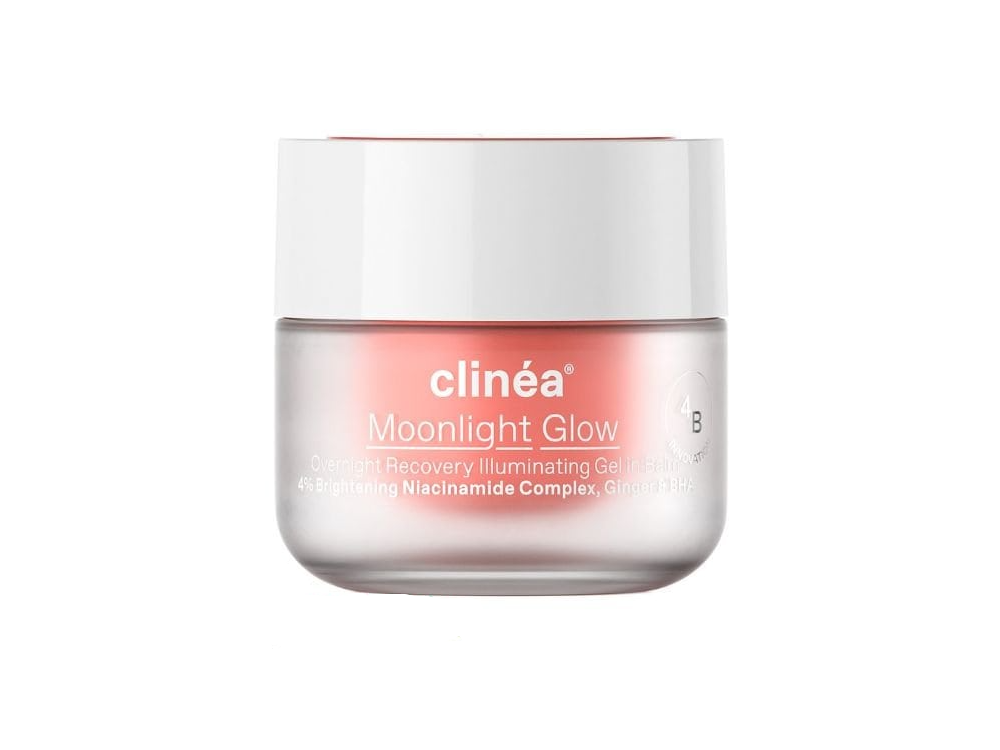 Clinea Moonlight Glow Gel Κρέμα Νύχτας Λάμψης & Αναζωογόνησης, 50ml