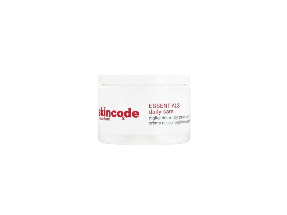 Skincode Digital Detox Day Cream Ενυδατική Κρέμα Ημέρας SPF15, 50ml