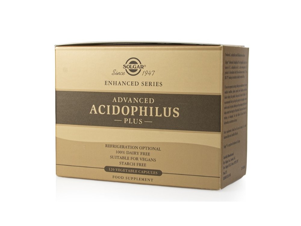 Solgar Advanced Acidophilus Plus Double Pack, Προβιοτικά 2X120 φυτικές κάψουλες