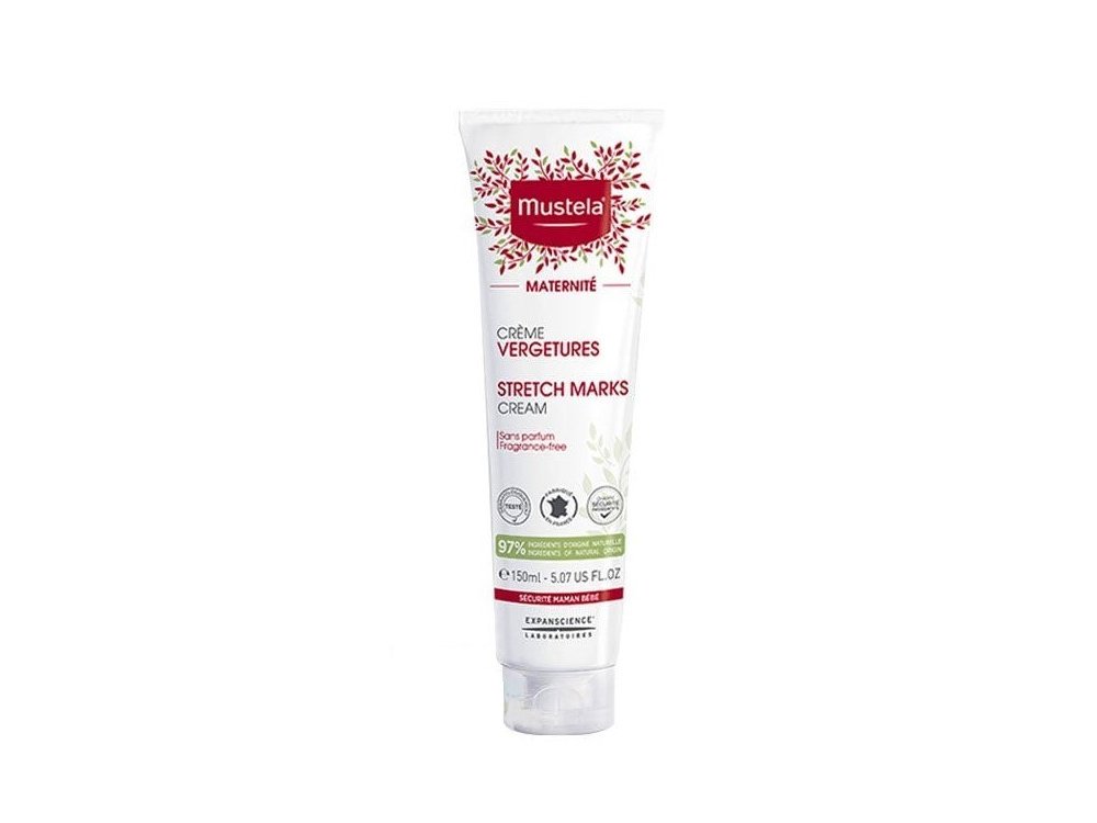 Mustela Maternite Stretch Marks Cream 3 In 1 Κρέμα για Πρόληψη Ραγάδων Κατα την Διάρκεια της Εγκυμοσύνης & Μετά τον Τοκετό, 150ml