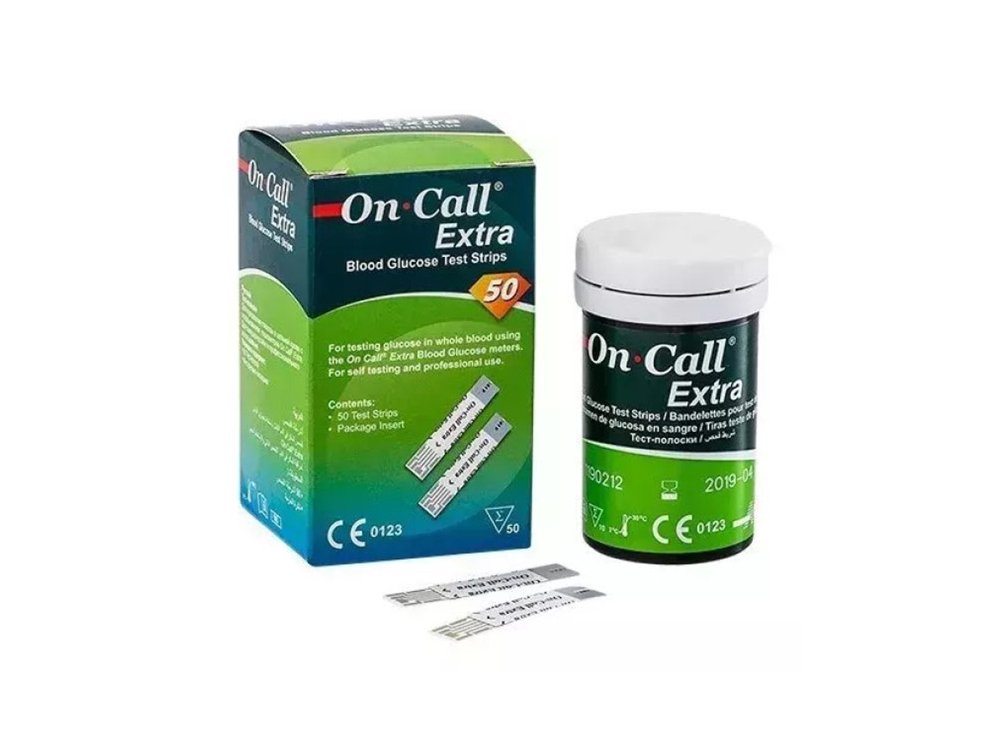 Winmedica On Call Extra Ταινίες Μέτρησης Σακχάρου, 50τμχ