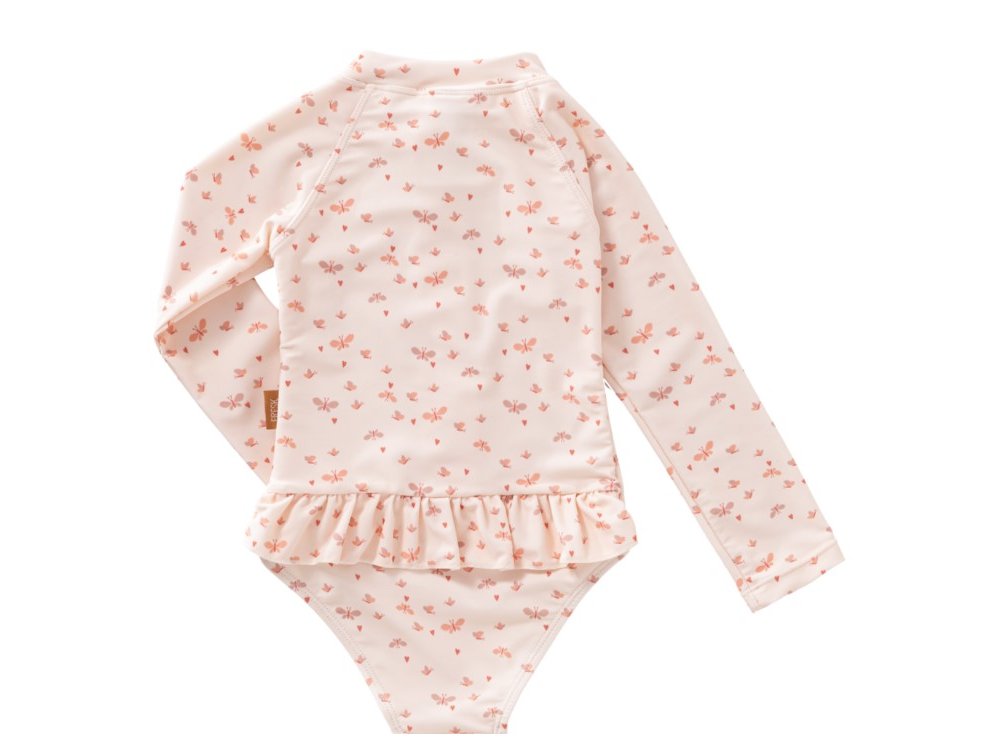 Fresk Ολόσωμο μαγιό με μανίκια και προστασία UV50 Butterflies 86/92, (2 ετών)